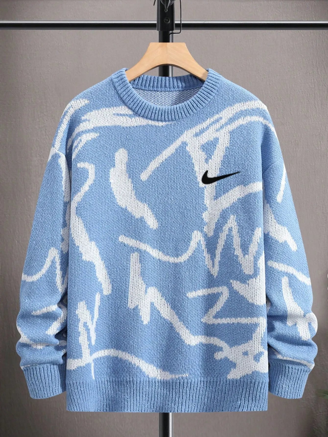 Trendiger Streetwear Strickpullover für Herren – Komfortabler Oversize Look in Limitierter Auflage